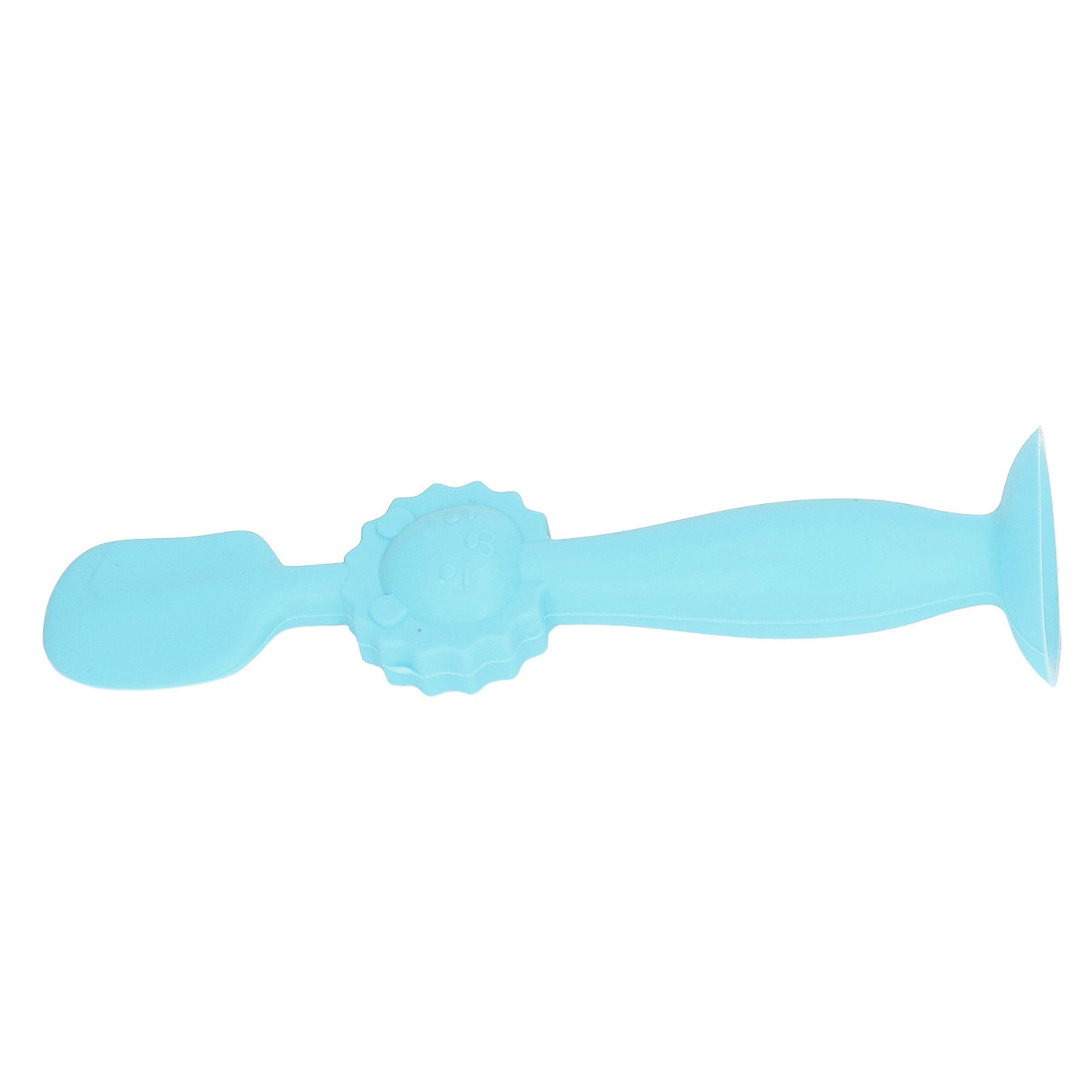 Baby Butt Cream Applicator Soft Silicone Skin Friendly Suction Base Diaper Cream Spatula Blue