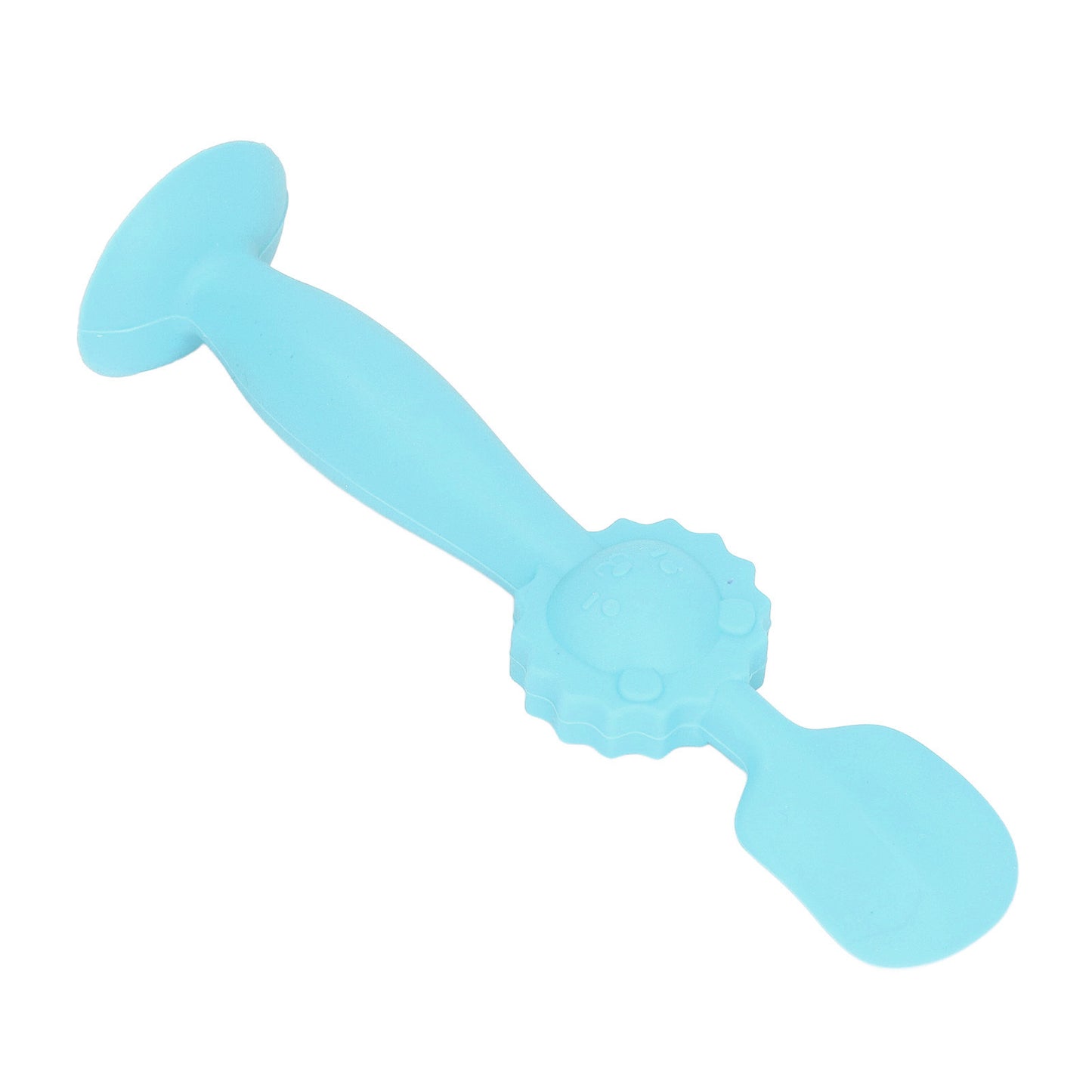 Baby Butt Cream Applicator Soft Silicone Skin Friendly Suction Base Diaper Cream Spatula Blue