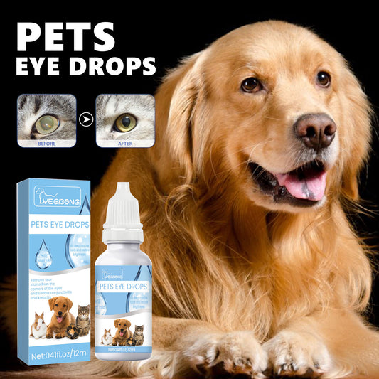 Pet Eye Drops, Cat And Dog Eye Cleansing Care, Pet Wash Tear Stain Remover