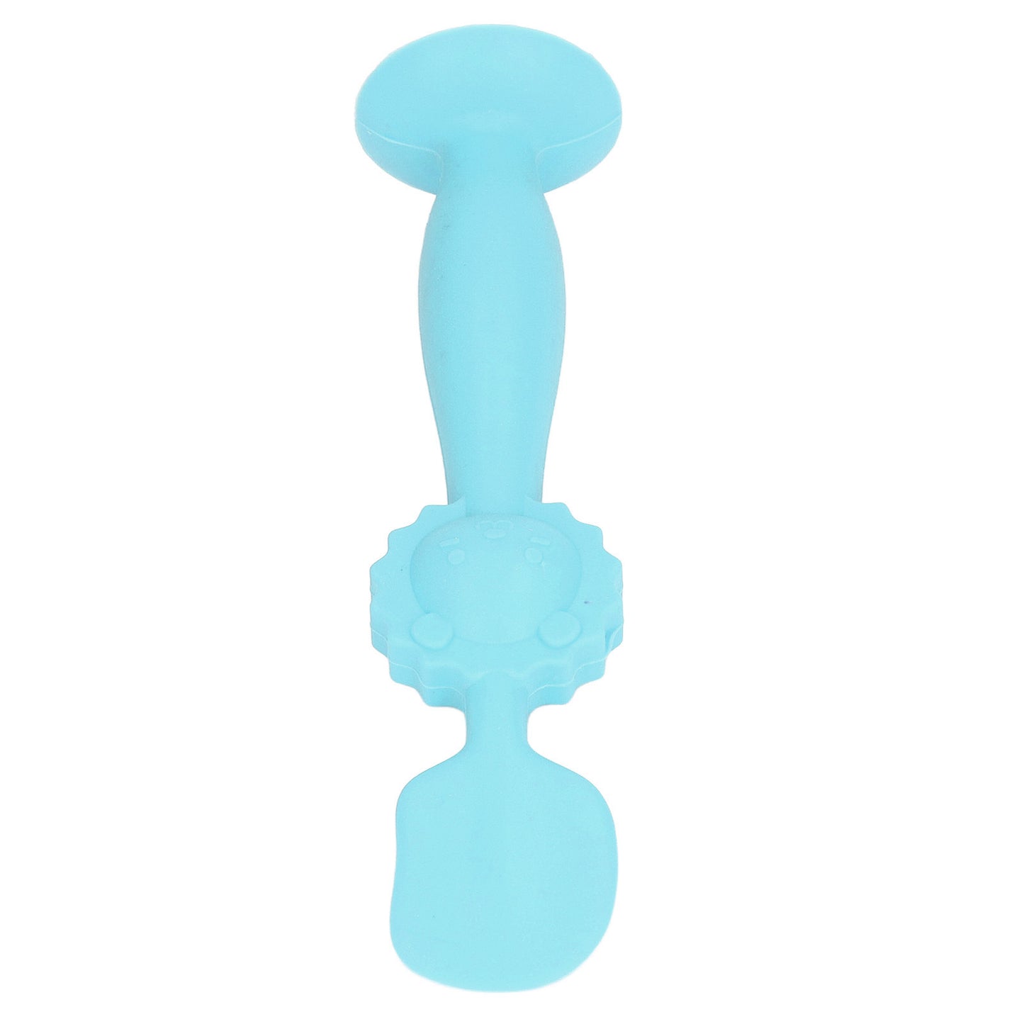 Baby Butt Cream Applicator Soft Silicone Skin Friendly Suction Base Diaper Cream Spatula Blue